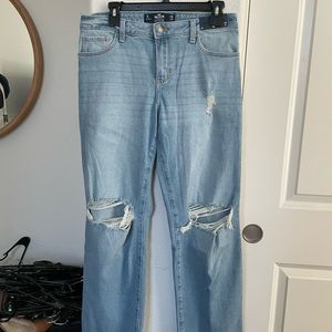 HOLLISTER low rise dad jeans